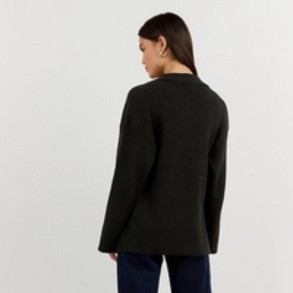 DISSH Sweaters - DISSH Black Knit Cardigan